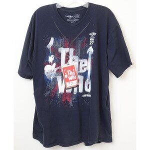 the WHO Hard Rock Cafe "That's WHO"  100% Cotton T-Shirt Las Vegas XL